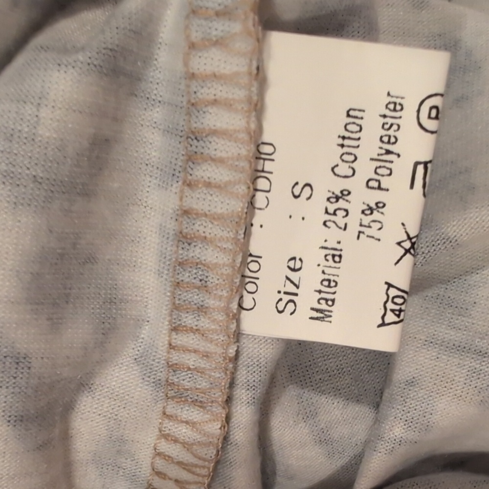 Lamibaby Animal Print Top Small New With Tags - Picture 6 of 6